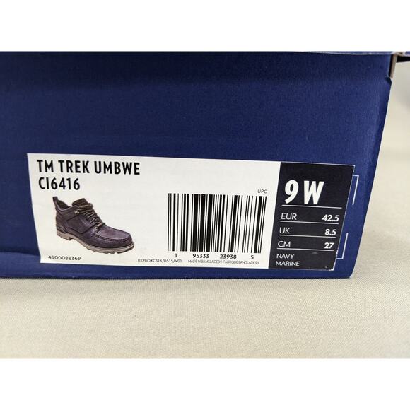 Rockport Men's Total Motion Trek Umbwe C16416 Hiking Boot, Inkspot, 9 Wide - Picture 8 of 9